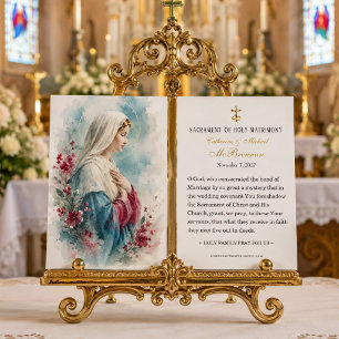 Bendita Madre Marian Santo Matrimonio Favor