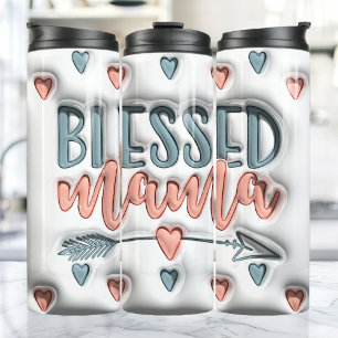 Bendita Mamá Vaso Inflado 3D