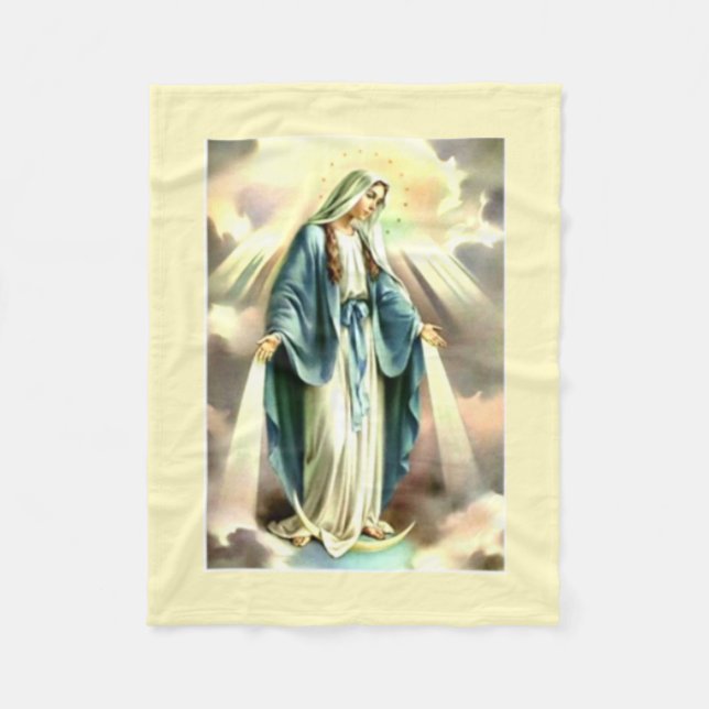 Bendita manta de lana de Mary (Anverso)