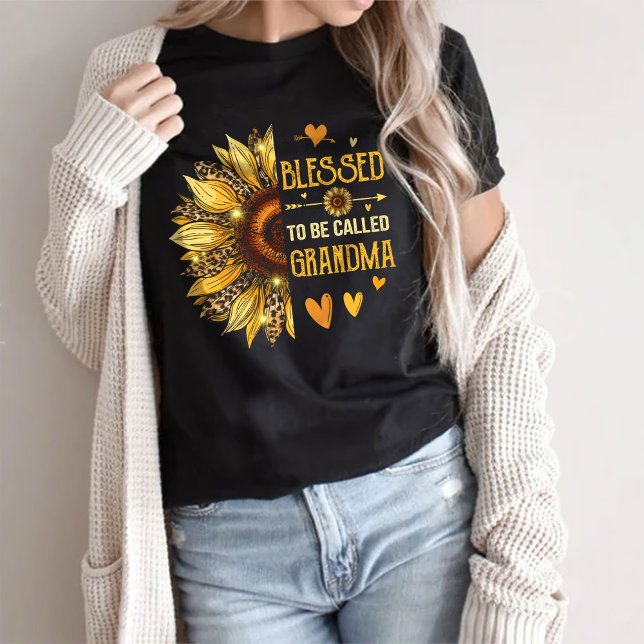 Bendita Por Ser La Abuela Camiseta - Regalo Para L (Subido por el creador)