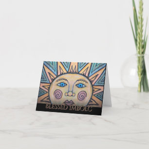 Bendita tarjeta de paz de Imbolc