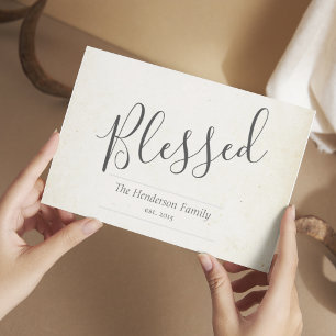 Bendita tipografía Minimalista personalizada