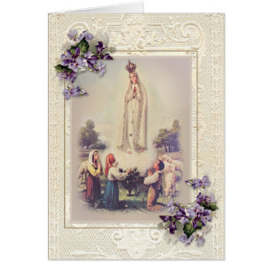 Bendita Virgen María Inmaculada Fatima Corazón