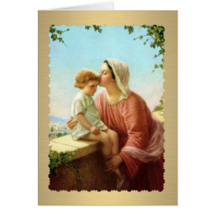 Bendita Virgen María Jesús Católico Religioso