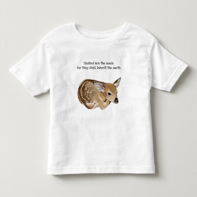 Benditas son las camisetas de Meek Fawn (Anverso)