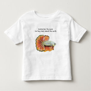 Benditas son las camisetas de Meek Fish Toddler