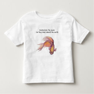 Benditas son las camisetas de Meek Fish Toddler