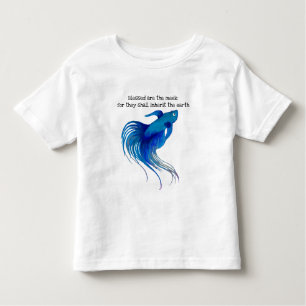 Benditas son las camisetas de Meek Fish Toddler