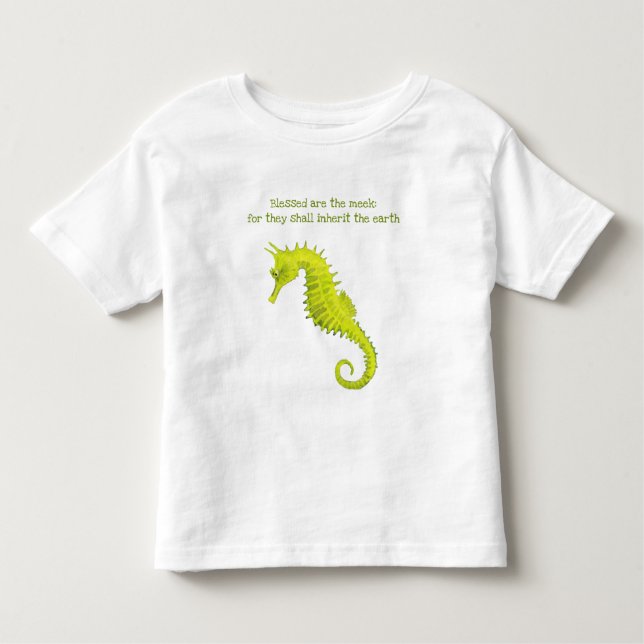 Benditas son las camisetas de Meek Seahorse (Anverso)