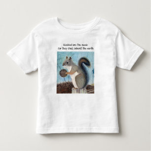 Benditas son las camisetas de Meek Squirrel Toddle