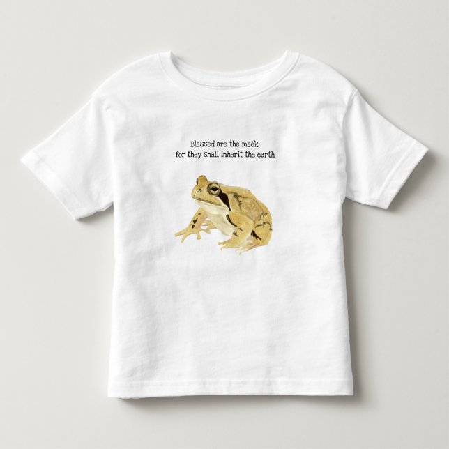 Benditas son las camisetas del niño pequeño de ran (Anverso)
