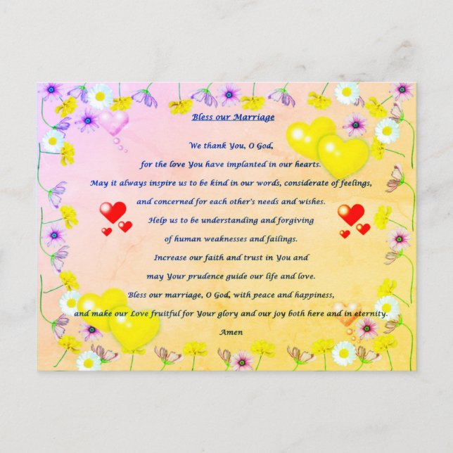 Benditas son nuestras tarjetas de postulación para (Anverso)