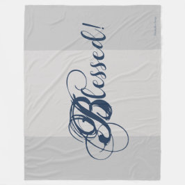 ¡Bendito! Manta de forro polar