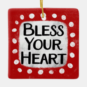 Bendito sea tu ornamento cardíaco