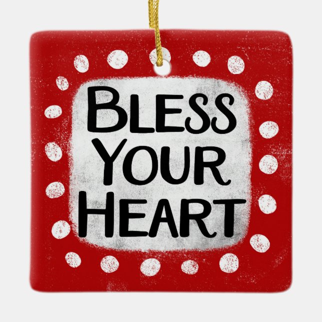 Bendito sea tu ornamento cardíaco (Anverso)