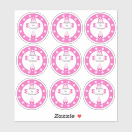 Benditos Pegatinas del bautismo