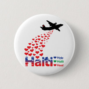 Beneficio para - Haití Air Drop - Botón de redonde
