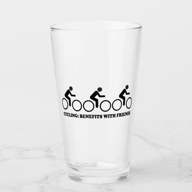 Beneficios del Ciclismo con Amigos (Anverso)