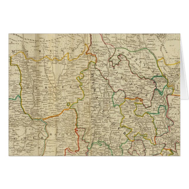 Bengala, Bahar y c al norte (Anverso (Horizontal))