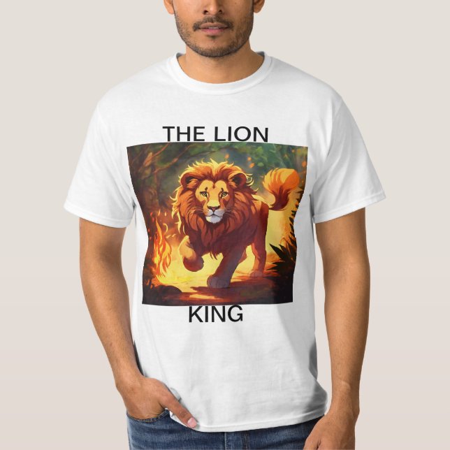"Bengala majestuosa - León de la camiseta salvaje" (Anverso)