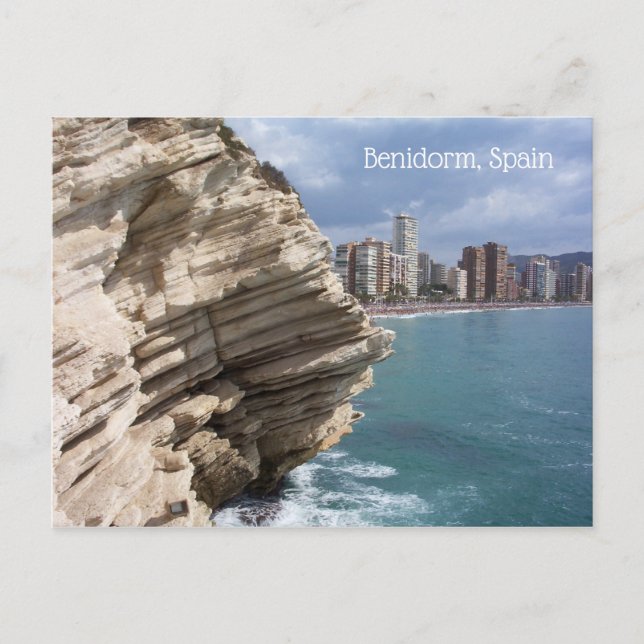 Benidorm, postal de España (Anverso)