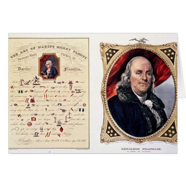 Benjamin Franklin 1847 (Anverso (Horizontal))