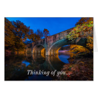 Bennett Spring Bridge Pensamiento De La Tarjeta U