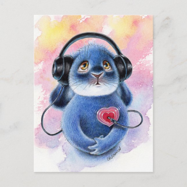 Benny Blue - Escuche Su Postales Cardíacas (Anverso)