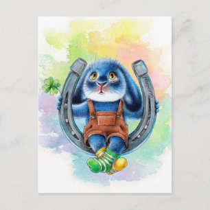 Benny Blue - Postal de la herradura de la suerte