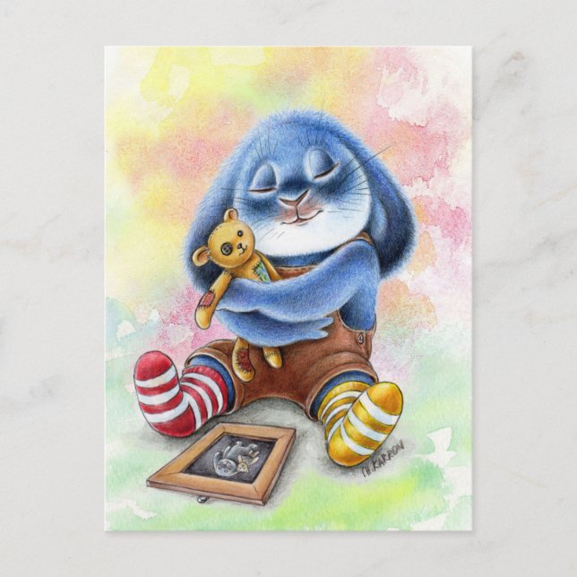 Benny Blue - Tarjeta postal de recuerdos (Anverso)