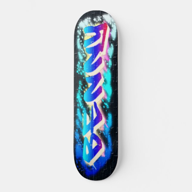 BENNY Personalizado Graffiti Skateboard Personaliz (Anverso)