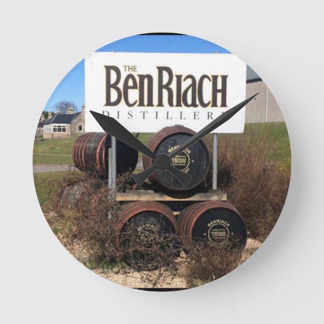 BenRiach reloj whisky Watch Programa for a Dram (Anverso)