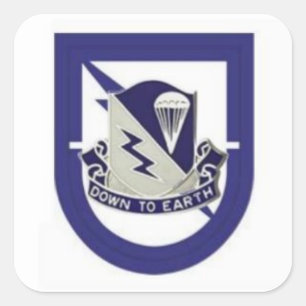 Beret Flash/DUI 1.ª Bn 507ª infantería Pegatinas