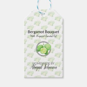 Bergamot Casero Bath & Body Label   Etiqueta de pr