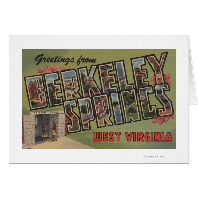 Berkeley Springs, Virginia Occidental (Anverso (Horizontal))