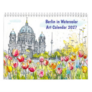 Berlín en Acuarela – Calendario de Arte