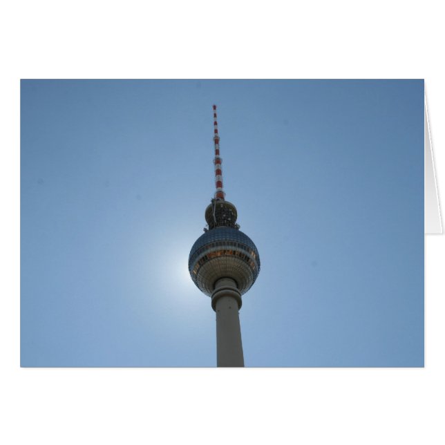 berlin fernsehturm (Anverso (Horizontal))