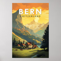 Berna Suiza Viaje Arte Vintage