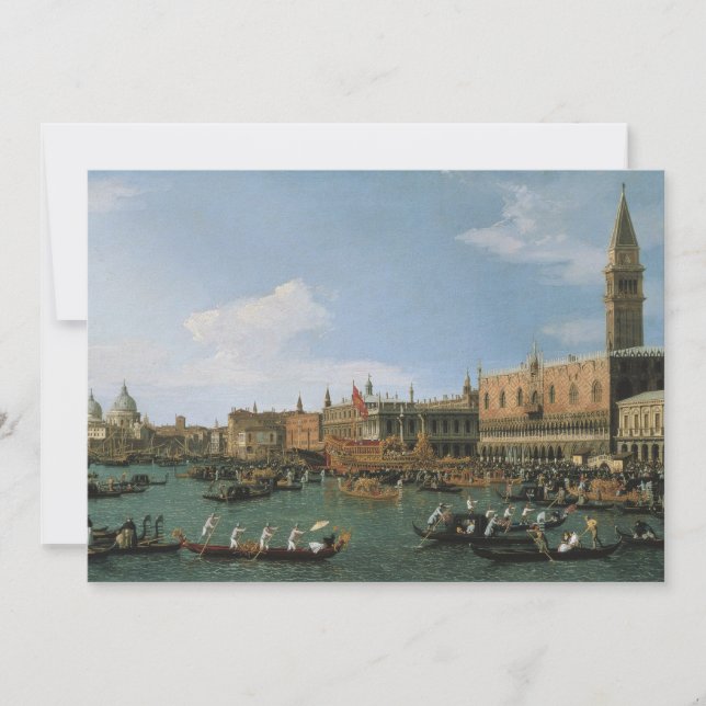 Bernardo Bellotto - Día de la Ascensión, Venecia (Anverso)
