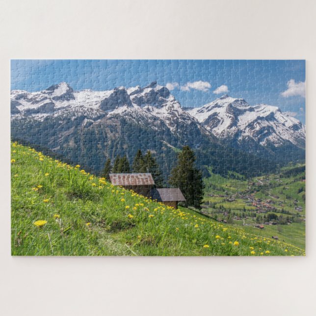 Berné Oberland Suiza Puzzle (Horizontal)