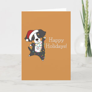Bernese Feliz Navidad Navidades felices perros