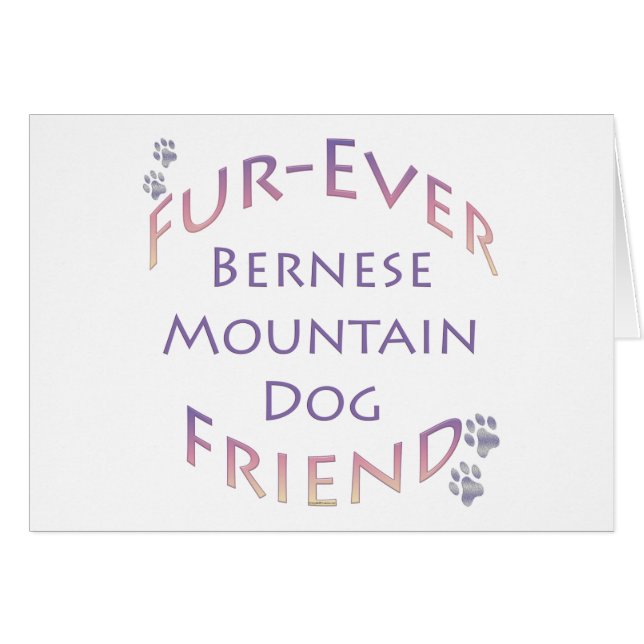 Bernese Mountain Dog Furever (Anverso (Horizontal))