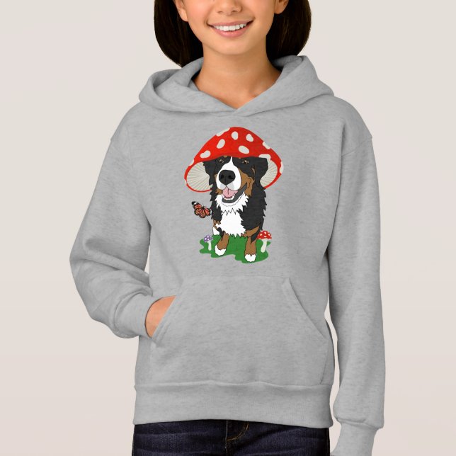 Bernese Mountain Dog Hoodie (Anverso)