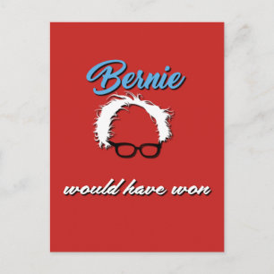 Bernie Sander habría ganado la postal de la protes