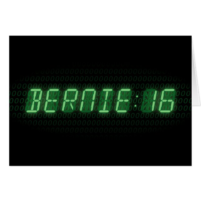 Bernie Sanders 2016 (Anverso (Horizontal))
