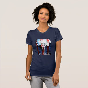 Bernie Sanders 2020 apoya la camiseta de arte digi