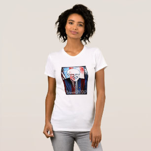 Bernie Sanders 2020 apoya la camiseta de arte digi