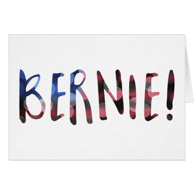 bernie sanders bokeh (Anverso (Horizontal))