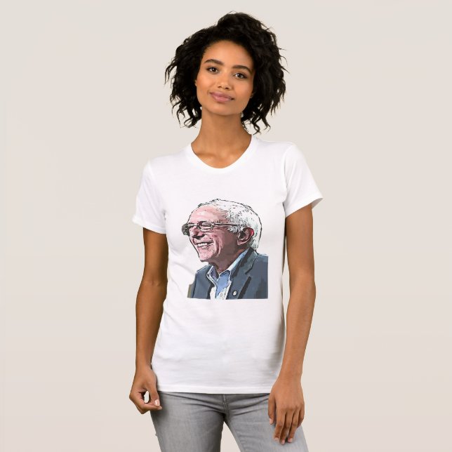 Bernie Sanders camiseta de apoyo político (Anverso completo)