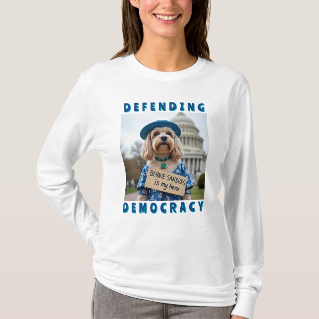 Bernie Sanders es mi camiseta de héroe (Anverso)